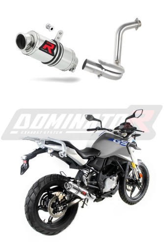 exhaust muffler DOMINATOR GP1 fits to BMW G310GS 2016  2024 5