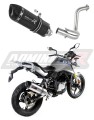 scarico silenziatore DOMINATOR HP1 nero adatto alla moto BMW G310GS 2016 - 2024 3