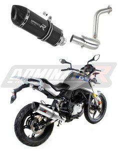 BMW G310GS 2016 - 2024 Terminale di Scarico Marmitta Silenziatore HP1 NERO + dB killer medium