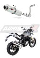 scarico silenziatore DOMINATOR rotondo adatto alla moto BMW G310GS 2016 - 2024 5