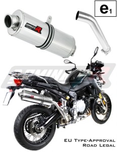 F850GS EU Approved Exhaust Silencer OVAL 2016 - 2020