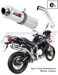 F850GS EU Approved Exhaust Silencer ROUND 2016 - 2020