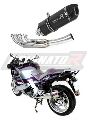 complete exhaust system with muffler DOMINATOR Full System HP1 BLACK fits to BMW K1200RS 1997  2000 3