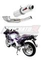 impianto di scarico completo con silenziatore DOMINATOR Full System rotondo adatto alla moto BMW K1200RS 1997 - 2000 5