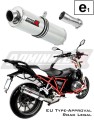 exhaust muffler DOMINATOR homologated road legal ROUND fits to R1200RS 2015  2018 7