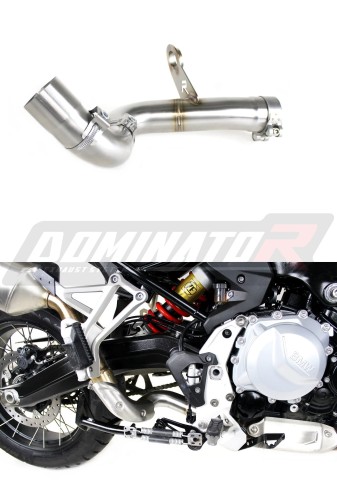 decat mid muffler DOMINATOR Mid Pipe fits to F850GS Adventure 2016  2020 6