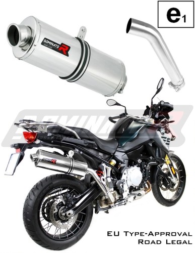 wydech tłumik DOMINATOR Homologowany Owalny pasujący do motocykla F850GS Adventure 2016 - 2020 5