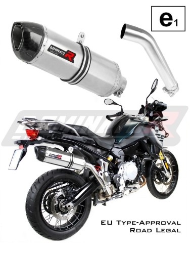 exhaust muffler DOMINATOR homologated road legal HP1 fits to F850GS Adventure 2016  2020 5
