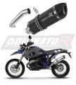 scarico silenziatore DOMINATOR HP1 nero adatto alla moto BMW HP2 Enduro 2004 - 2007 3