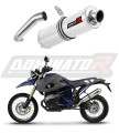 scarico silenziatore DOMINATOR rotondo adatto alla moto BMW HP2 Enduro 2004 - 2007 6