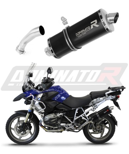 BMW R1200GS Adventure  2008-2009  motorcycle Exhaust Muffler Auspuff Sportauspuff Silencer Echappement Silencieux Scarico Scarichi Escape Wydech Tłumik  P7 BLACK Dominator x