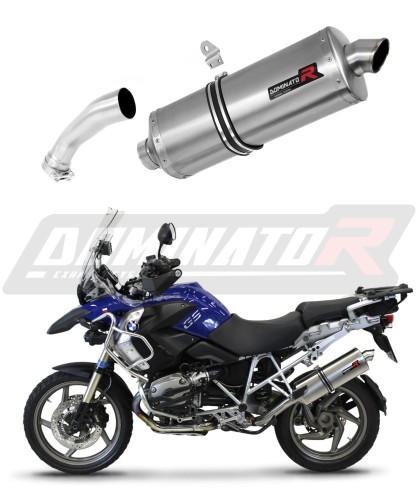 exhaust muffler DOMINATOR P7 fits to BMW R1200GS Adventure 2008  2009 6