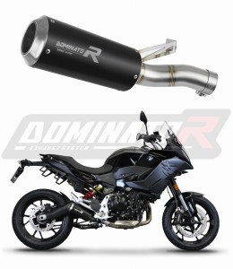 BMW F900XR 2020 - 2026 Exhaust Silencer Muffler GP BLACK + dB killer medium