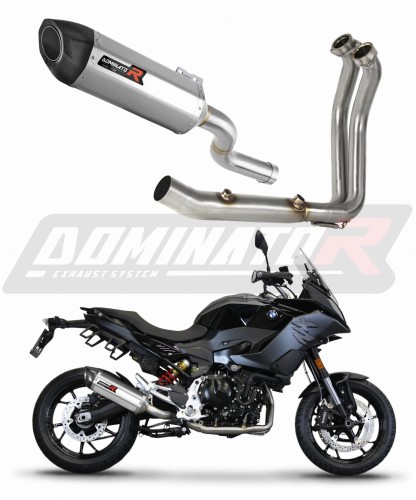 impianto di scarico completo con silenziatore DOMINATOR Full System HP5 adatto alla moto BMW F900XR 2020 - 2026 7