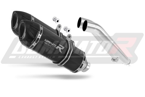 exhaust muffler DOMINATOR HP1 BLACK fits to Cagiva XTRA RAPTOR 1000  2