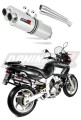 scarico silenziatore DOMINATOR ovale adatto alla moto Cagiva Navigator 1000 2000 - 2006 5