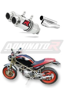 Ducati MONSTER 600 1993 - 2002 Terminale di Scarico Marmitta Silenziatore GP1 + dB killer medium