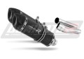exhaust muffler DOMINATOR HP1 BLACK fits to Ducati MONSTER 695 2006  2008 2