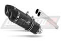 scarico silenziatore DOMINATOR HP1 nero adatto alla moto Ducati 750 SPORT 2000 - 2002 2