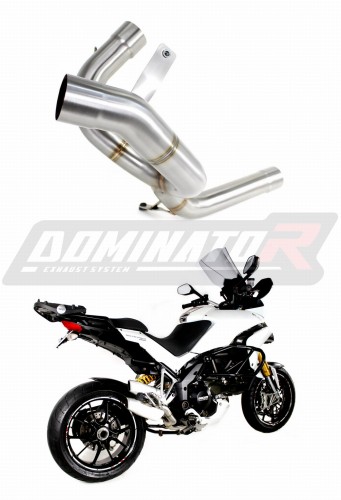 decat silenziatore centrale DOMINATOR Mid Pipe adatto alla moto MULTISTRADA 1200 2010 - 2014 7