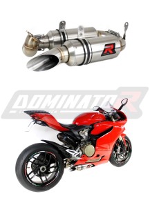 Ducati PANIGALE 1199 2012 - 2014 Terminale di Scarico Marmitta Silenziatore + dB killer medium