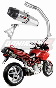 Ducati MULTISTRADA DS 1000 2003 2007 Terminale di Scarico Marmitta Silenziatore HP1 + dB killer medium