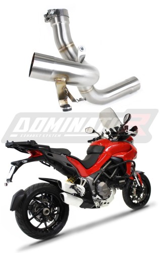 decat silenziatore centrale DOMINATOR Mid Pipe adatto alla moto Multistrada 1260 / 1260 S 2018 - 2020 7