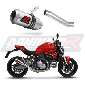 Ducati MONSTER 821 2018 - 2021 Terminale di Scarico Marmitta Silenziatore GP + dB killer medium