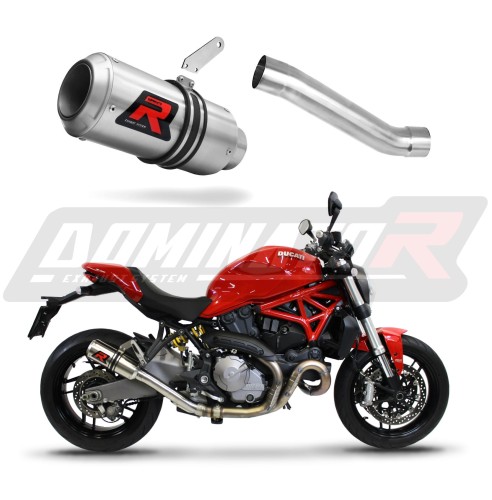 scarico silenziatore DOMINATOR GP adatto alla moto Ducati MONSTER 821 2018 - 2021 6