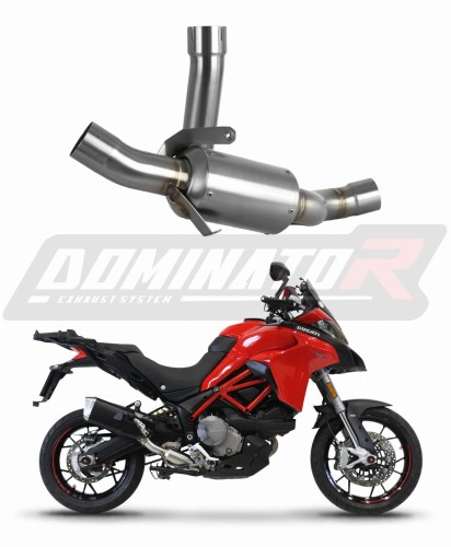 decat silenziatore centrale DOMINATOR Mid Pipe adatto alla moto Ducati Multistrada 950 / 950 S 2017 - 2020 5