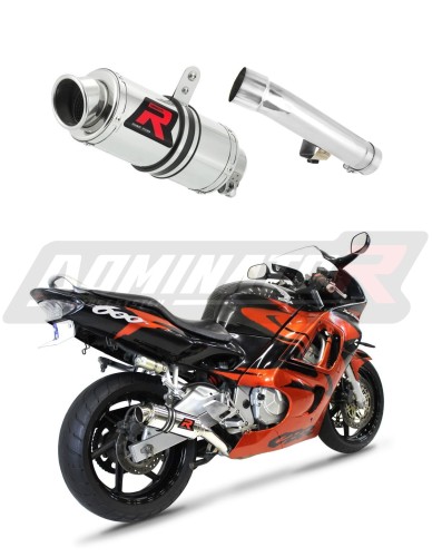exhaust muffler DOMINATOR GP1 fits to Honda CBR 600 F2 / F3 1991  1998 6