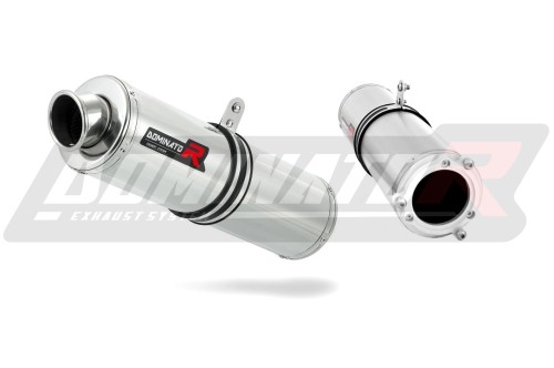 scarico silenziatore DOMINATOR rotondo adatto alla moto Honda CBR 929 2000 - 2001 3