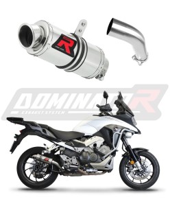 Honda VFR 800 X Crossrunner 2015 - 2021 Terminale di Scarico Marmitta Silenziatore GP1 + dB killer medium