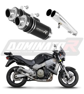 Honda CB 1100 X11 Terminale di Scarico Marmitta Silenziatore GP1 NERO + dB killer medium