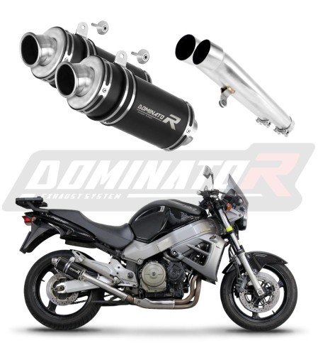 scarico silenziatore DOMINATOR GP1 nero adatto alla moto Honda CB 1100 X11  6