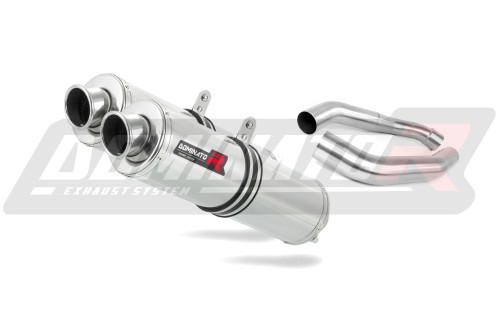 CBR 1000F DUAL EXHAUST Honda Muffler Auspuff Sportauspuff Silencer Echappement Silencieux Scarico Scarichi Escape Wydech Tłumik ROUND 1988 - 2000 Dominator  x