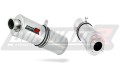 scarico silenziatore DOMINATOR ovale adatto alla moto Honda CBF 250 2004 - 2006 3