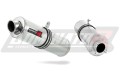 scarico silenziatore DOMINATOR rotondo adatto alla moto Honda CBF 250 2004 - 2006 3
