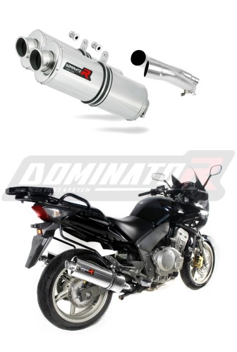 scarico silenziatore DOMINATOR ovale adatto alla moto Honda CBF 1000 2006 - 2009 6