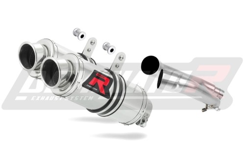 Terminale Scarico DOMINATOR GP1 Per Kawasaki ZX9R 1994-2002 - Silenziatore Inox