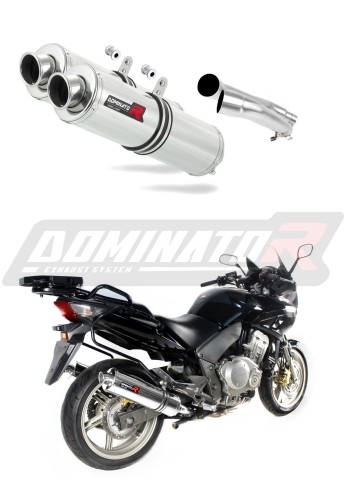 scarico silenziatore DOMINATOR rotondo adatto alla moto Honda CBF 1000 2006 - 2009 6