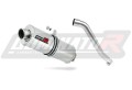 scarico silenziatore DOMINATOR ovale adatto alla moto Honda XL 600 V TRANSALP 1987 - 2000 3