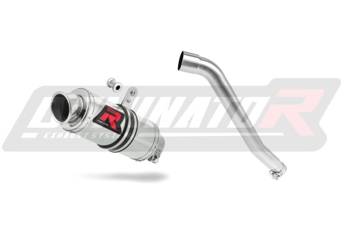 scarico silenziatore DOMINATOR GP1 adatto alla moto Honda XL 600 V TRANSALP 1987 - 2000 3