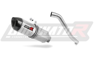 Honda XL 600 V TRANSALP 1987 - 2000 Terminale di Scarico Marmitta Silenziatore HP1 + dB killer medium
