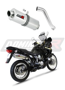 Honda XL 650 V TRANSALP 2001 - 2007 Terminale di Scarico Marmitta Silenziatore OV + dB killer medium