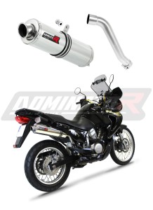 Honda XL 650 V TRANSALP 2001 - 2007 Terminale di Scarico Marmitta Silenziatore ST + dB killer medium