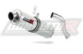 scarico silenziatore DOMINATOR rotondo adatto alla moto Honda XL 700 V TRANSALP 2008 - 2014 3