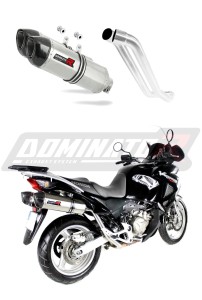 Honda XL 1000 V VARADERO 1999 - 2016 Terminale di Scarico Marmitta Silenziatore HP1 + dB killer medium