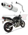scarico silenziatore DOMINATOR rotondo adatto alla moto Honda CB 600F HORNET 1998 - 2002 6