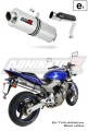 exhaust muffler DOMINATOR homologated road legal OVAL fits to CB 600F HORNET 2003  2006 5